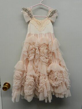 Dollcake | Dresses | Dollcake Green Floral Kids Dress | Poshmark